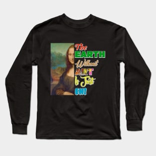 Mona Lisa Long Sleeve T-Shirt